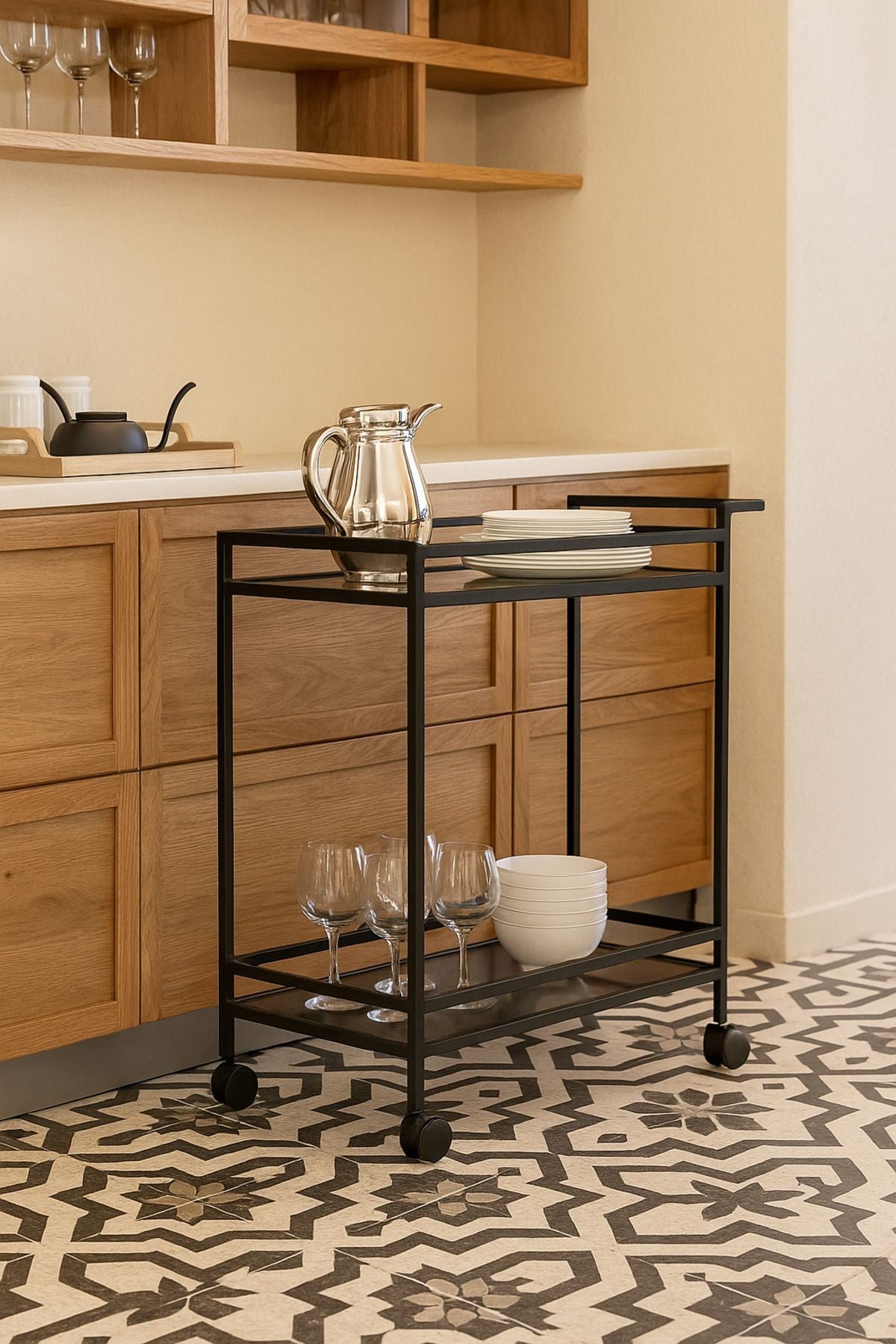 Vortex Kitchen Cart by Politano