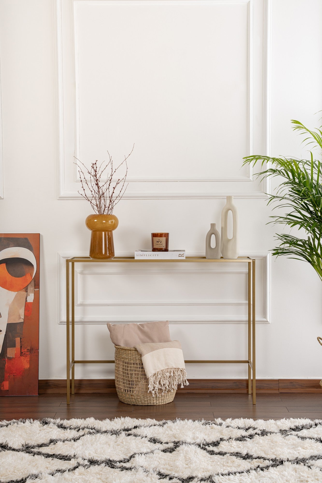 Canvas Console Table