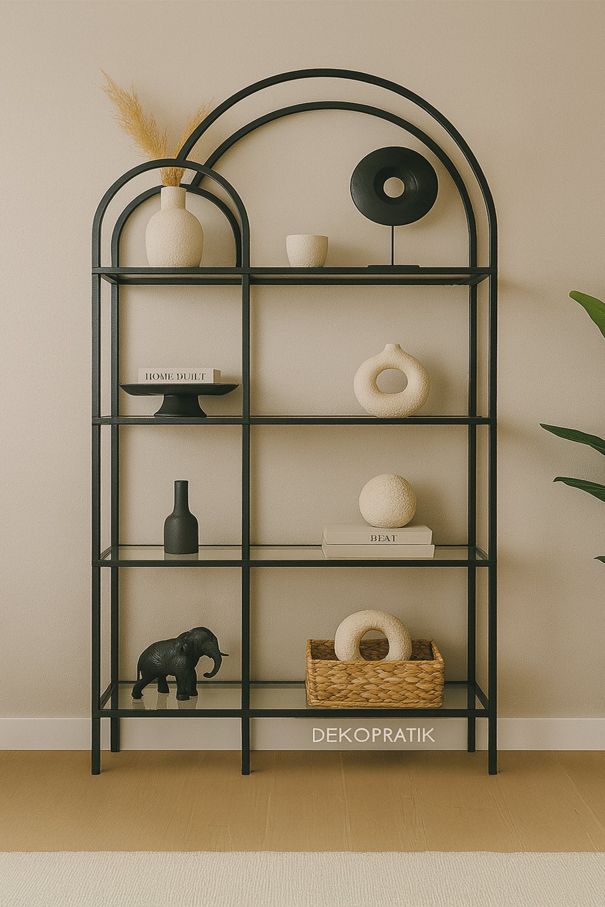 Twin Bookcase by Politano