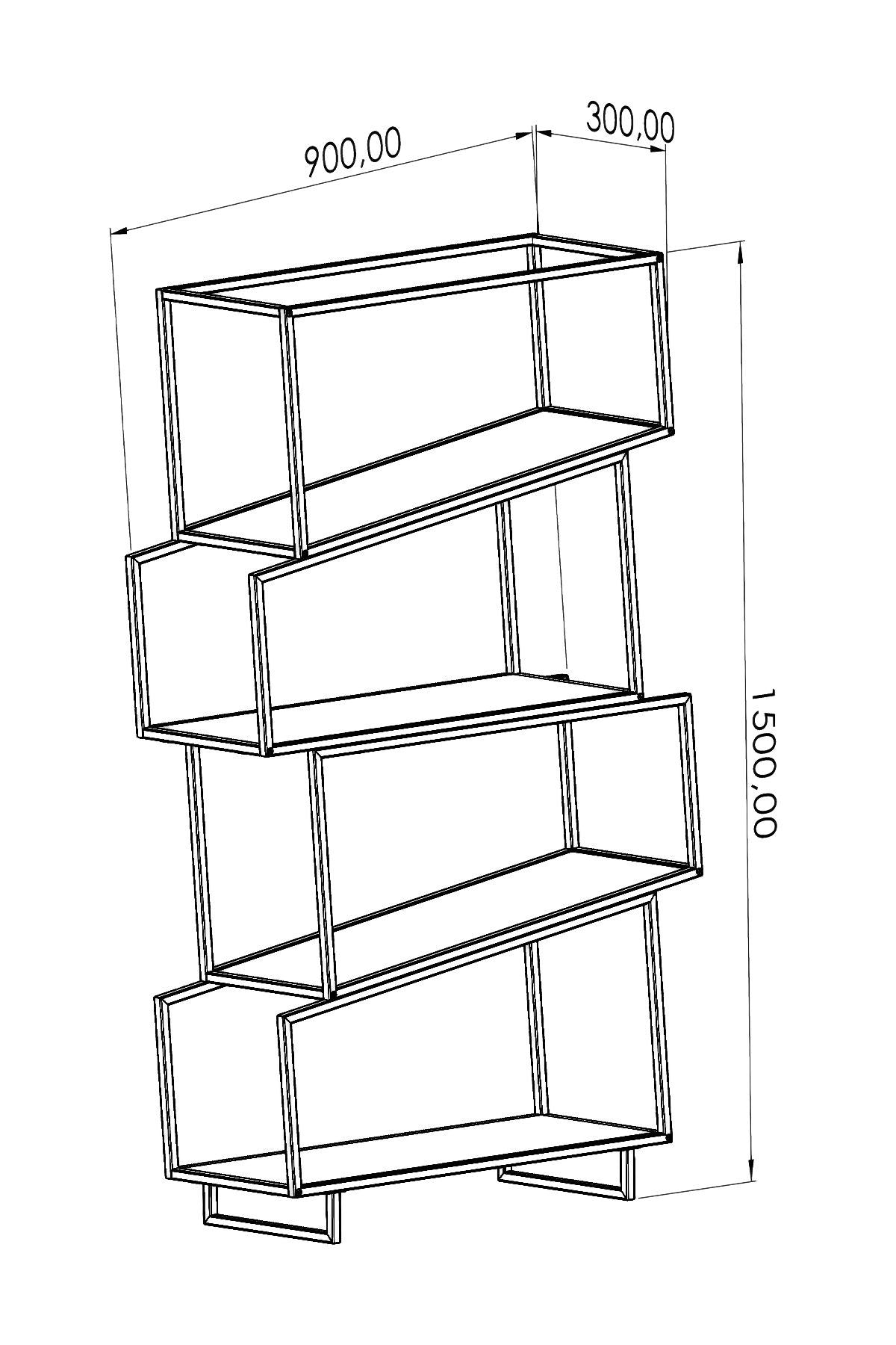 Arvento Bookcase