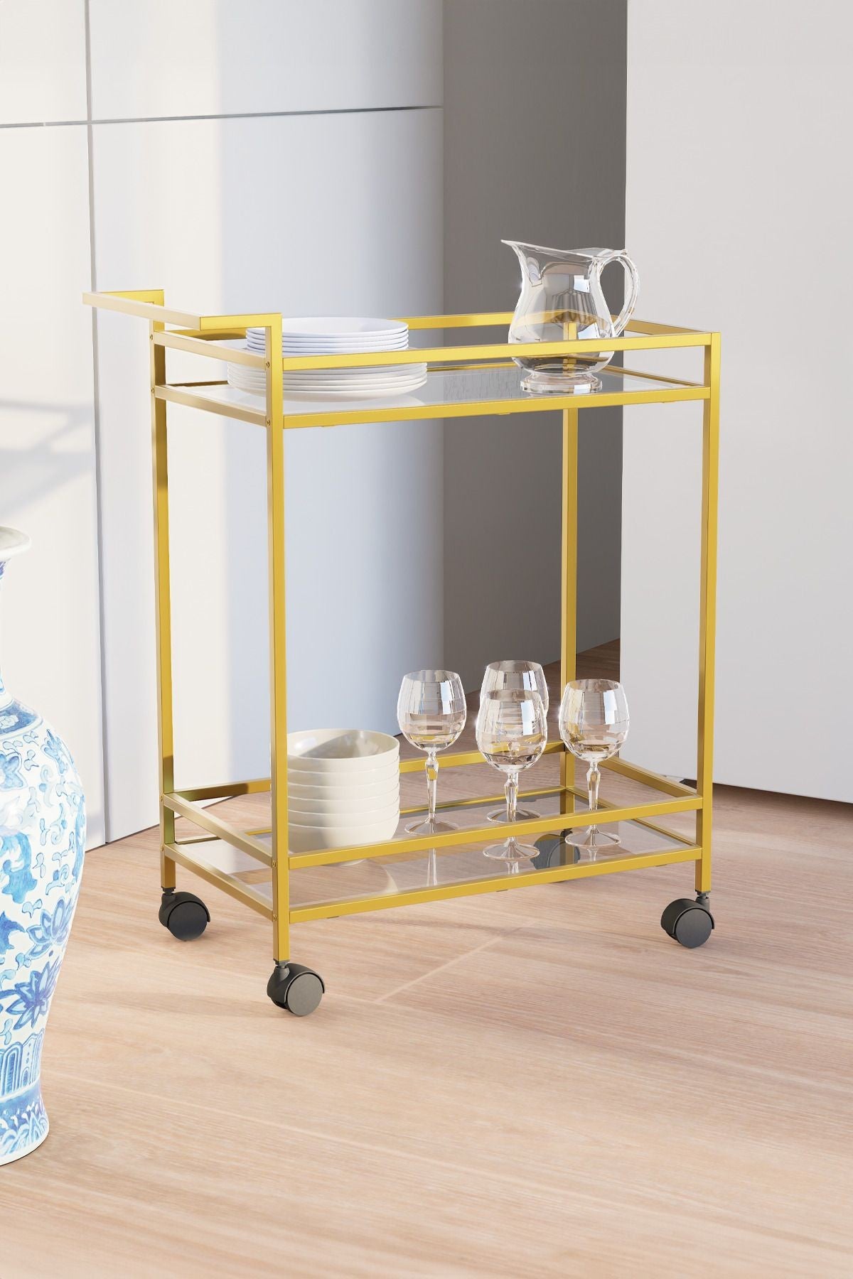 Vortex Kitchen Cart