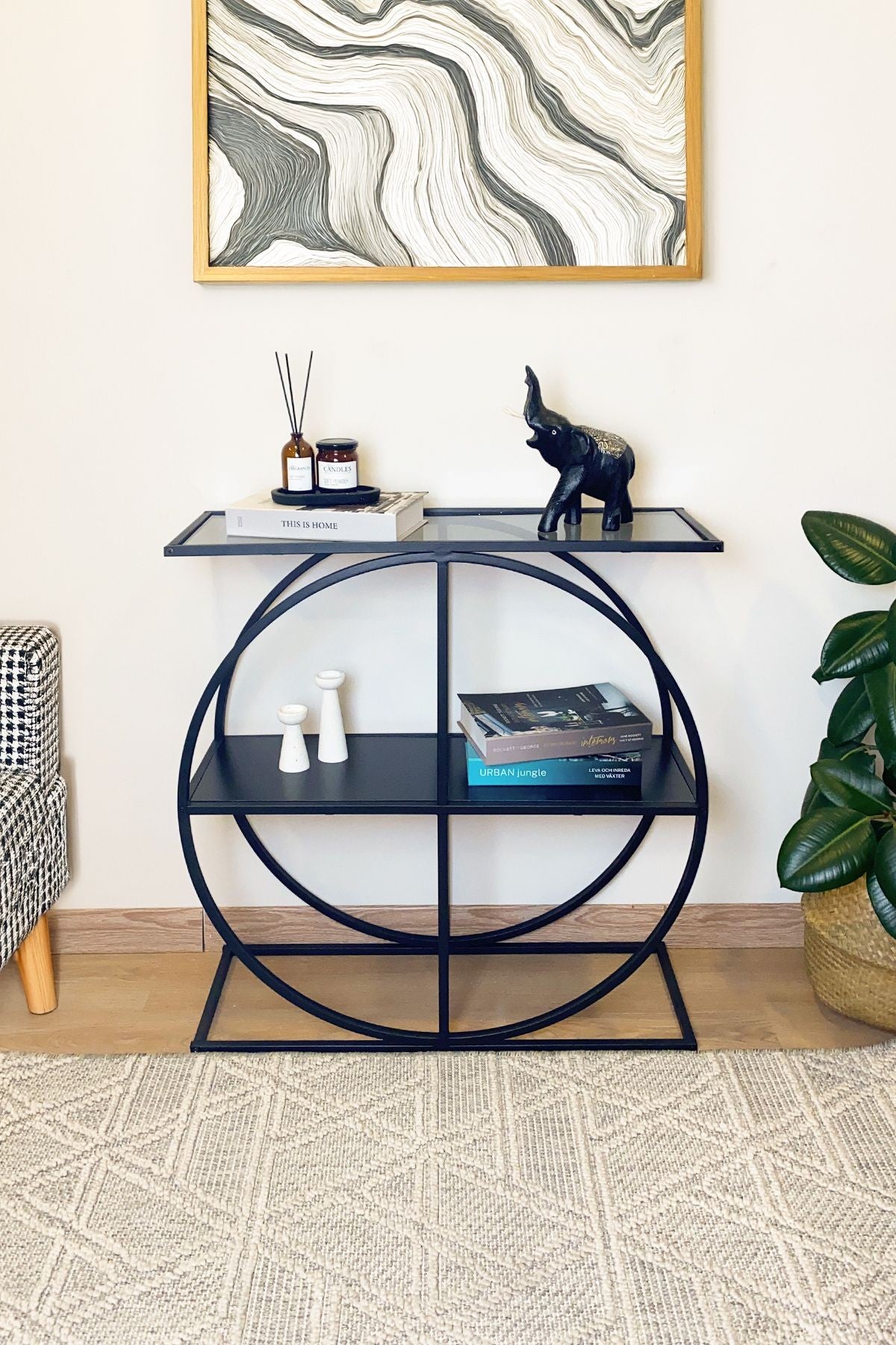 Cloudy Console Table