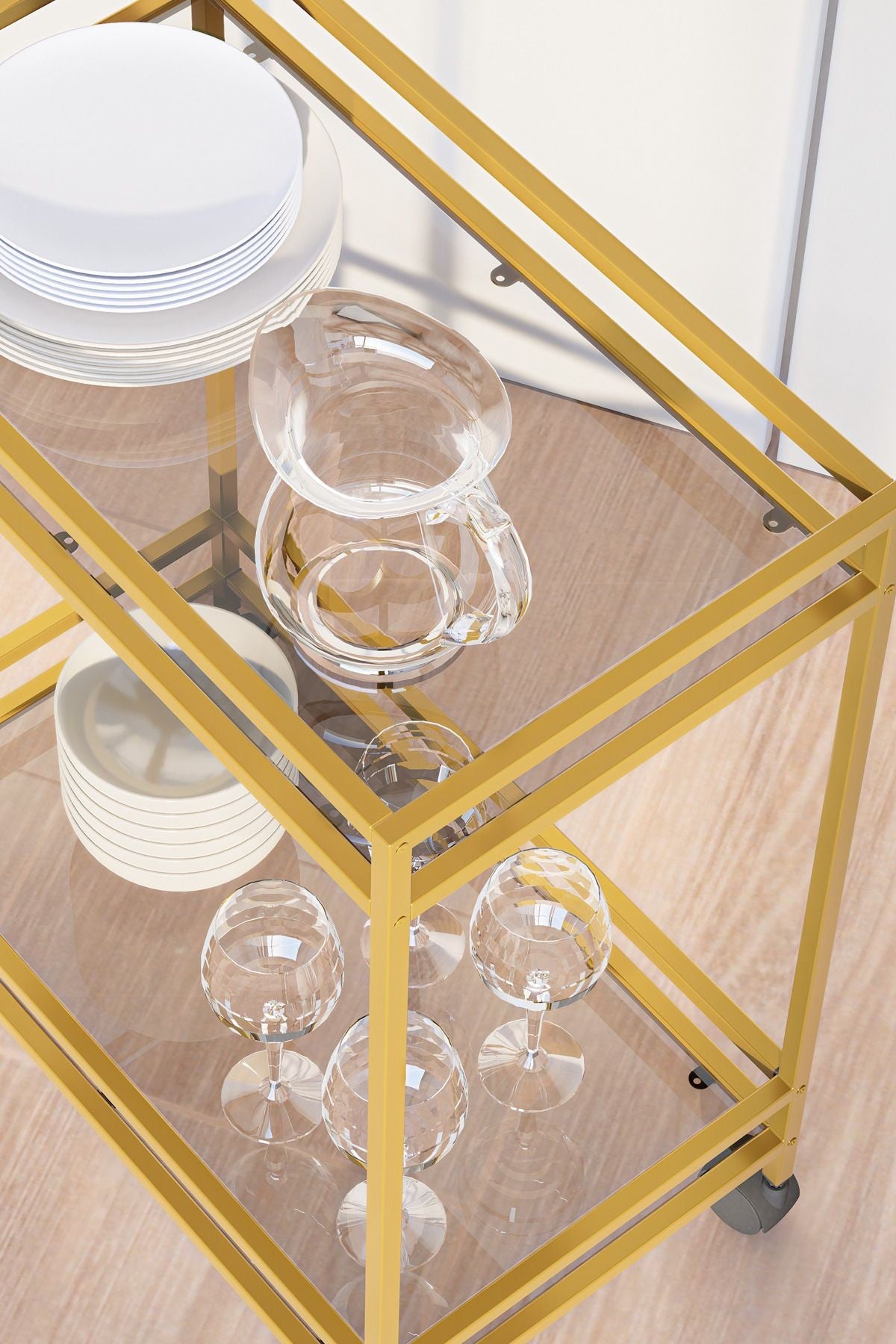 Vortex Kitchen Cart