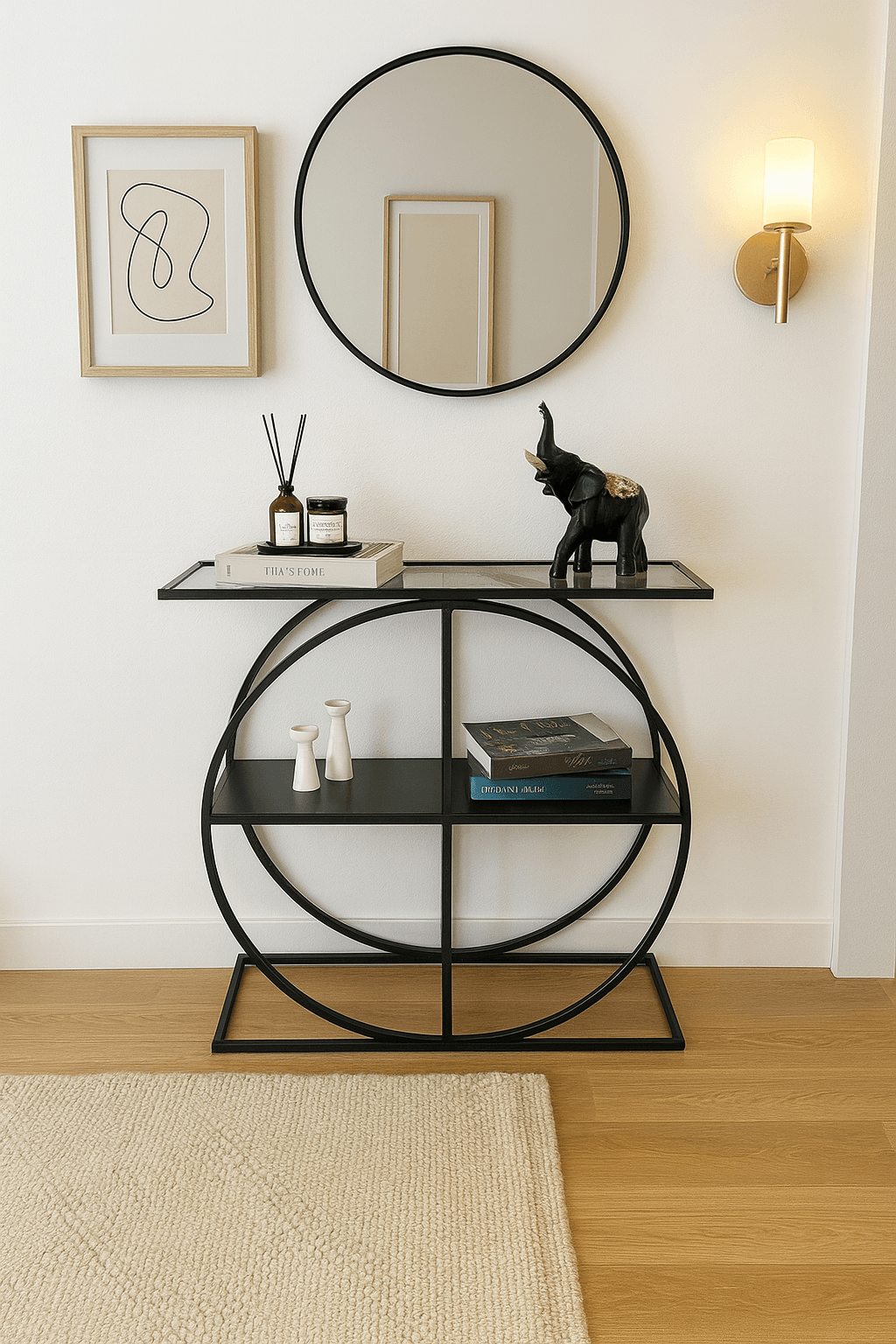 Cloudy Console Table by Politano