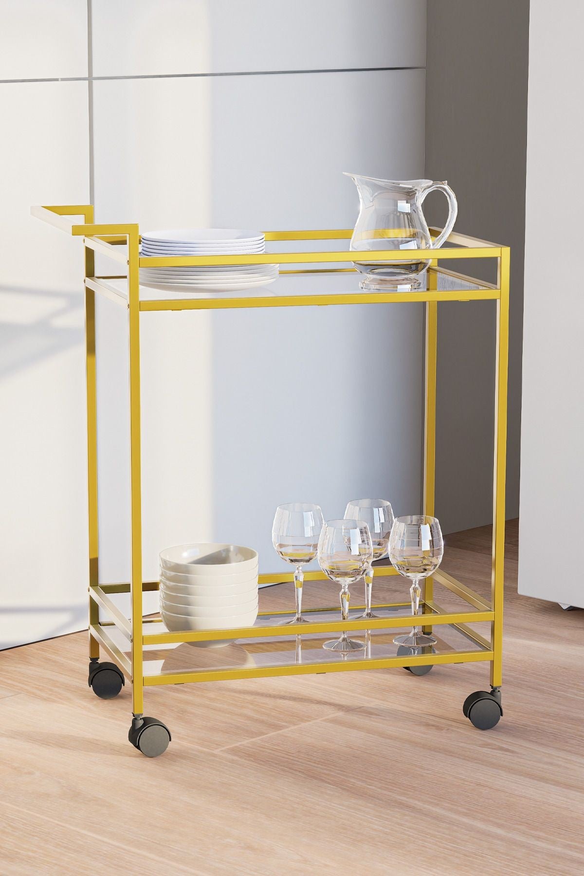 Vortex Kitchen Cart