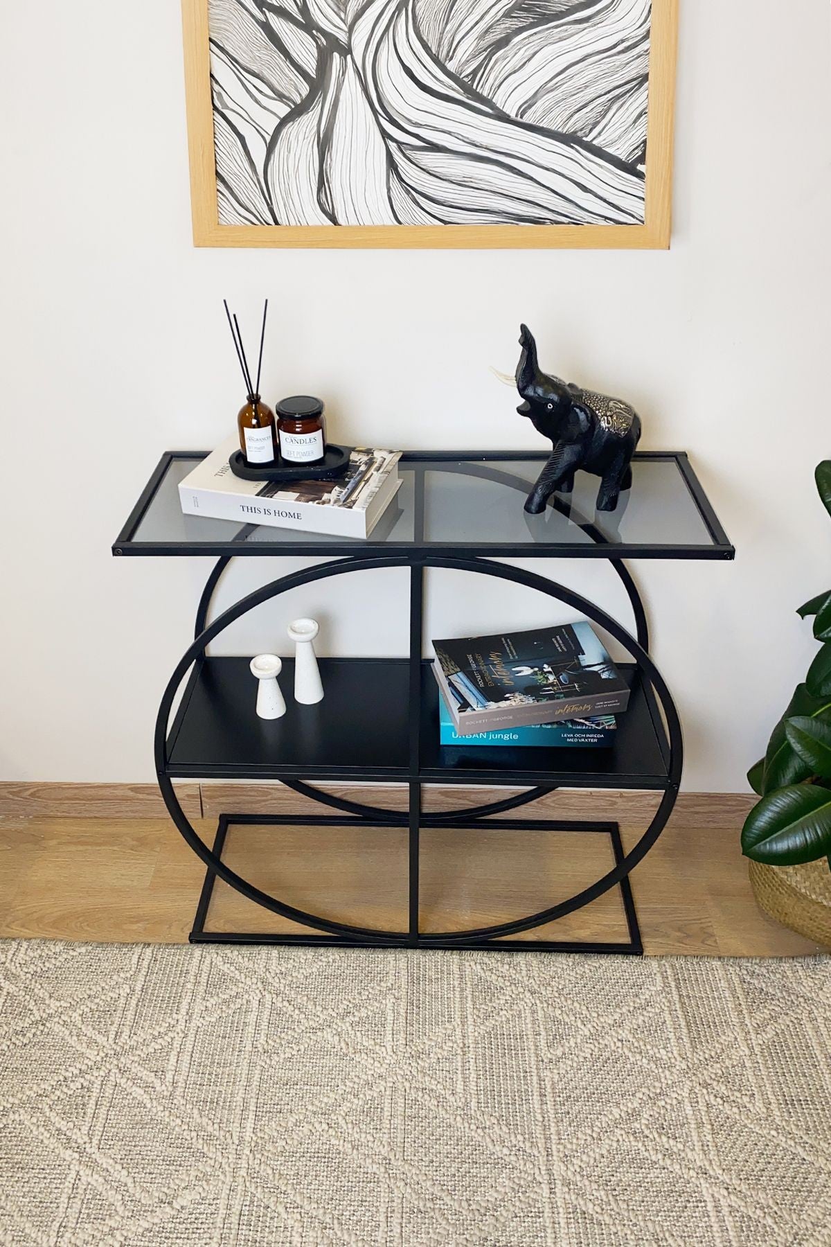 Cloudy Console Table