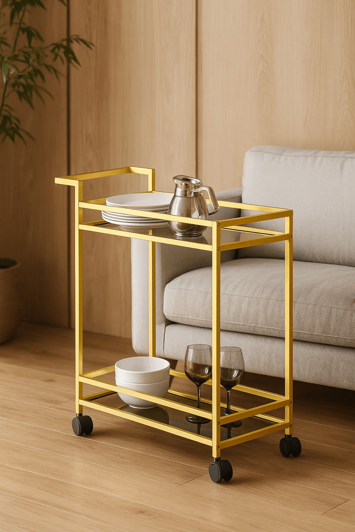 Vortex Kitchen Cart